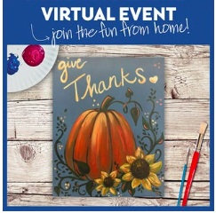 VIRTUAL EVENT! PAINT AT HOME!